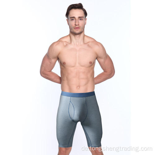 Erweiterte effektive Schweiß-Sport-Baumwoll-Männer-Boxer-Shorts